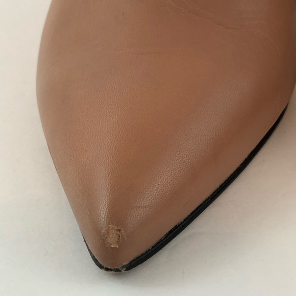 Marc Fisher Shoes Women 10 Ragina Slip on Mules Mauve Block Heel Pointed… - Picture 9 of 10